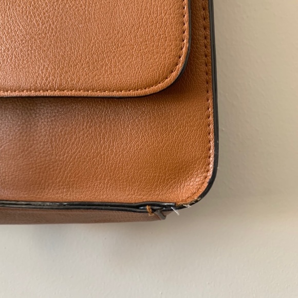 Vintage inspired brown satchel - Picture 3 of 4